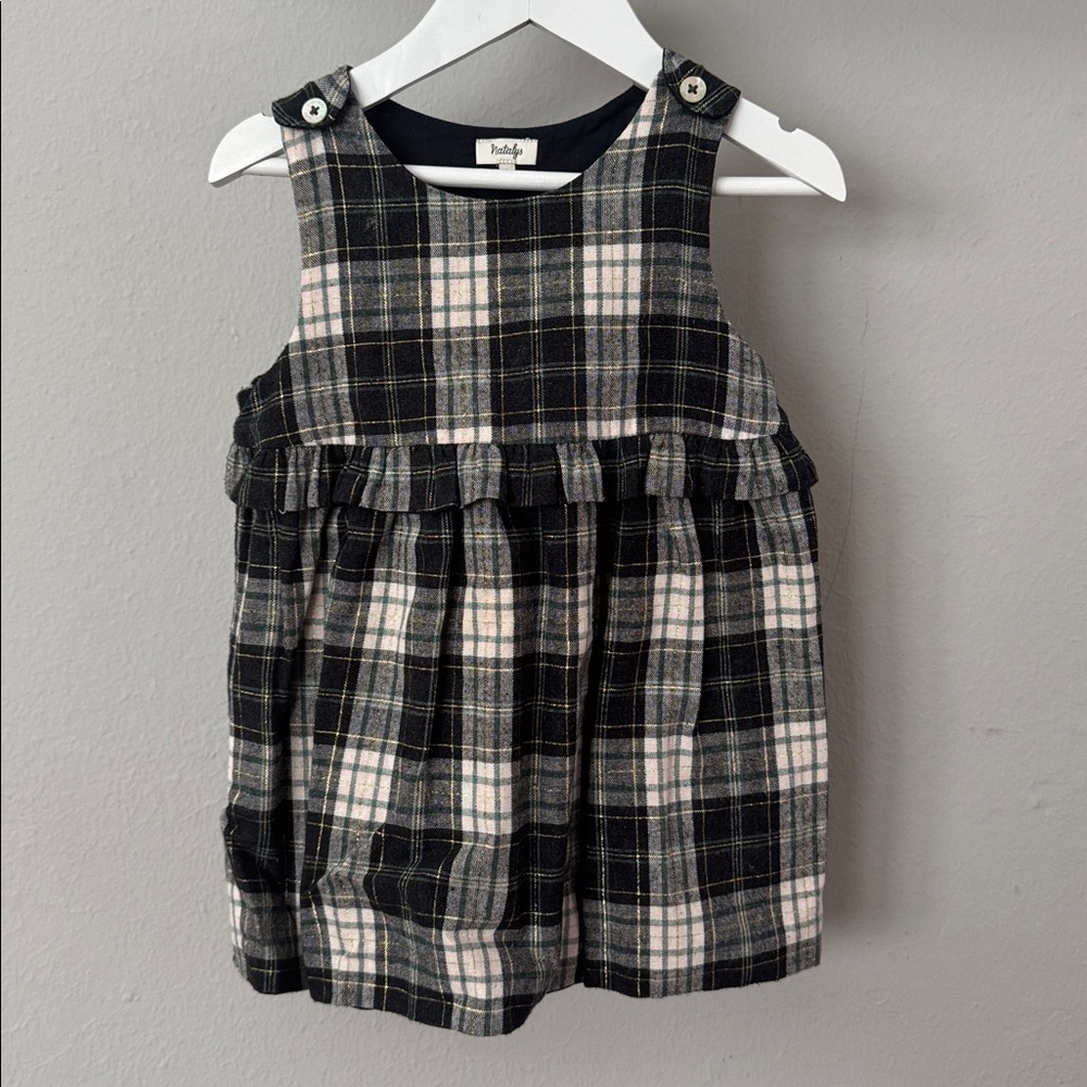 Natalys Plaid Sleeveless Dress size 36 M